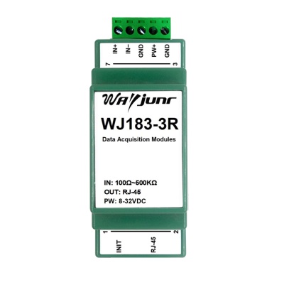 電阻電位器電子尺轉(zhuǎn)網(wǎng)絡Modbus TCP和MQTT網(wǎng)絡數(shù)據(jù)采集模塊 WJ183